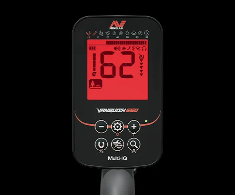 Kırıkkale Minelab Vanquish 560 Pro Pack - VANQUISH ekran ve saha kontrolü