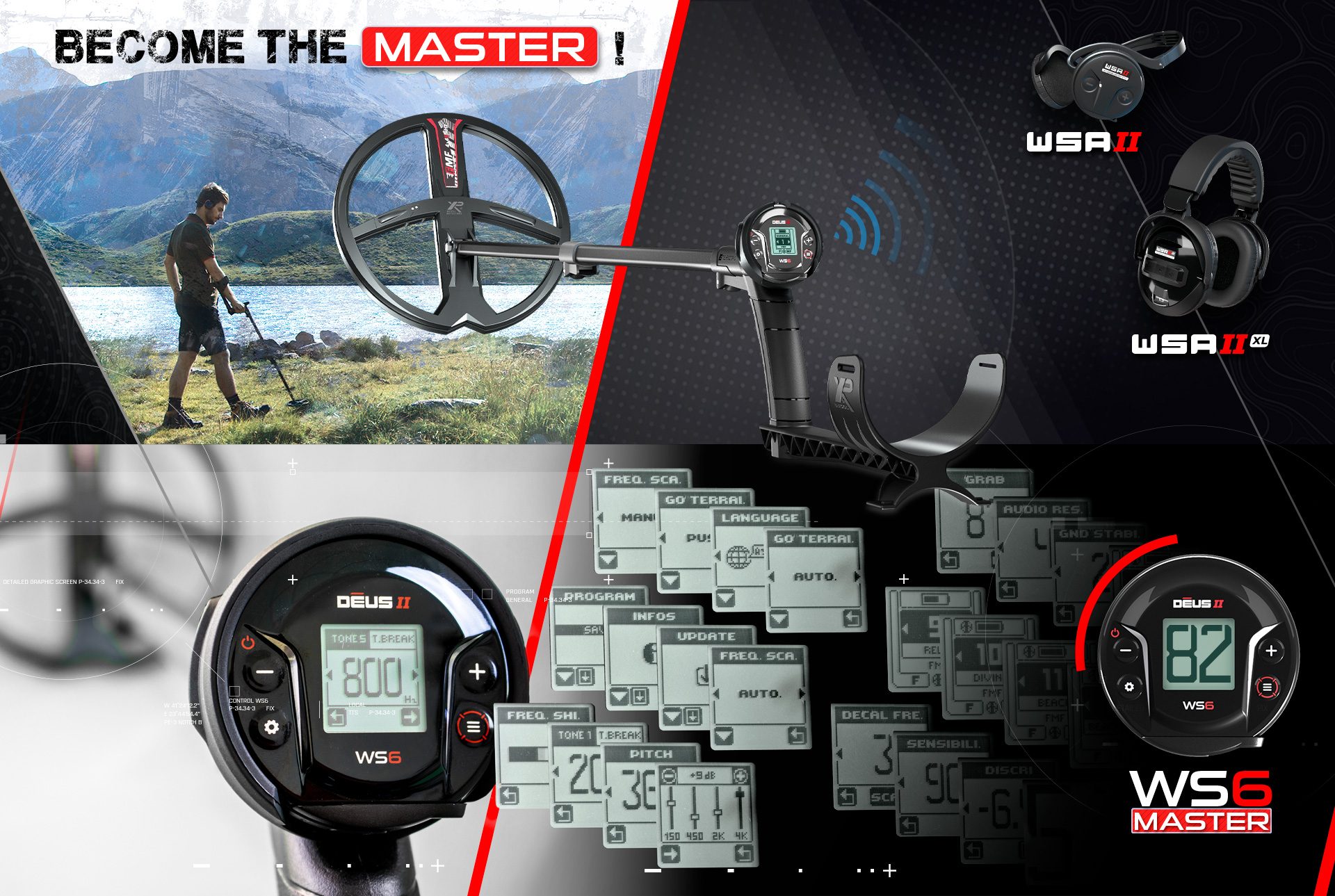 Kırıkkale XP Deus II WS6 MASTER - XP WS6 MASTER Deus 2 saha ve su kullanımı